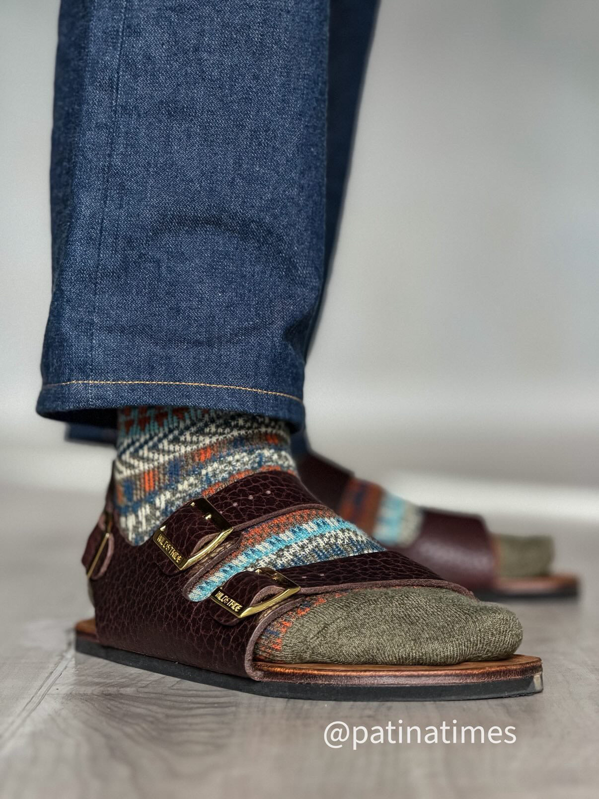 Long-Range American Bison Sandal