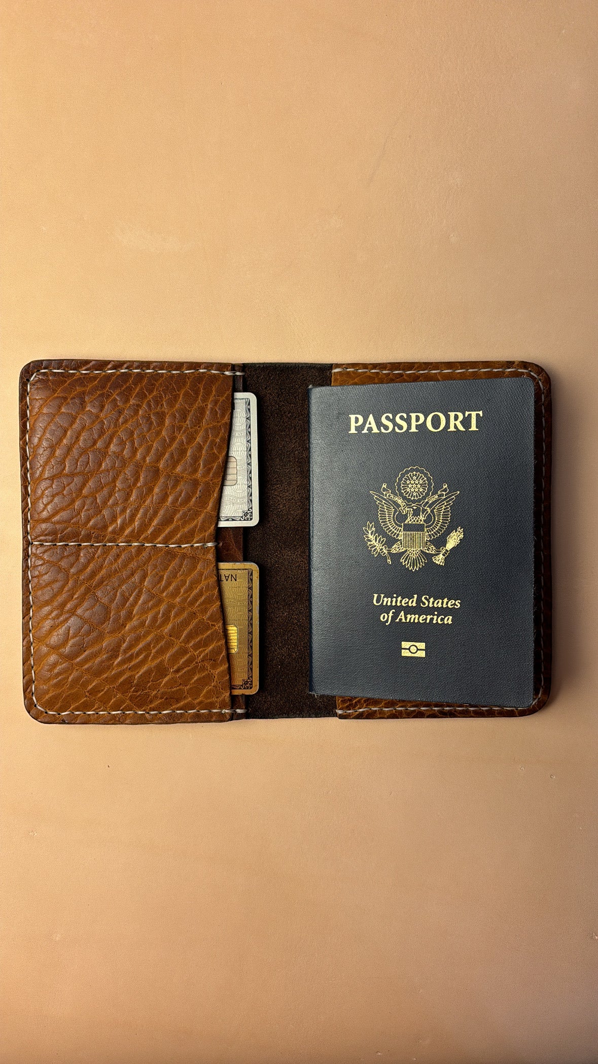 American Bison Passport Wallet