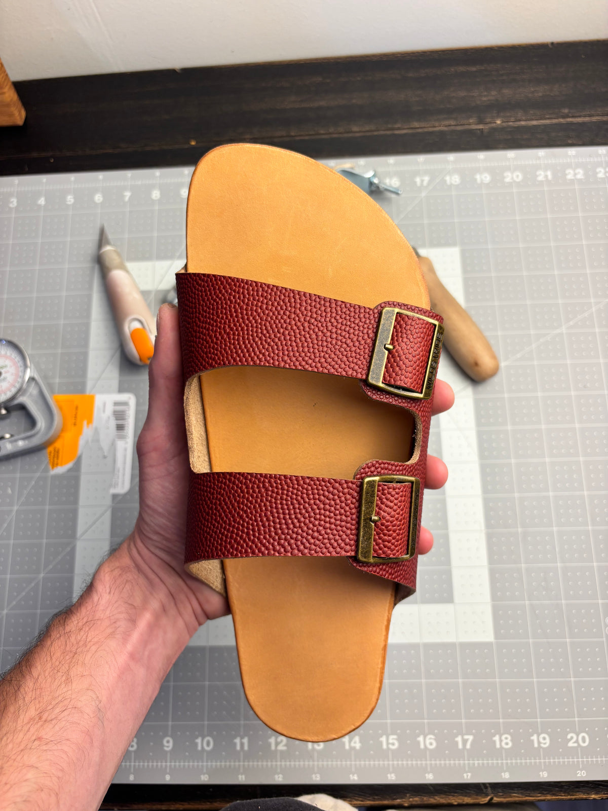 Football Sunday Sandal